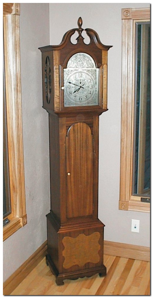 Completed restoration with clock installed
