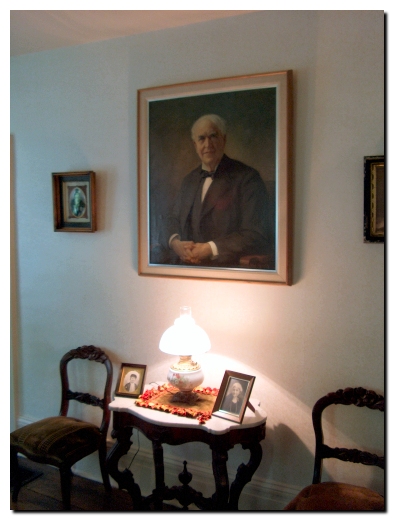 Inside the Edison home