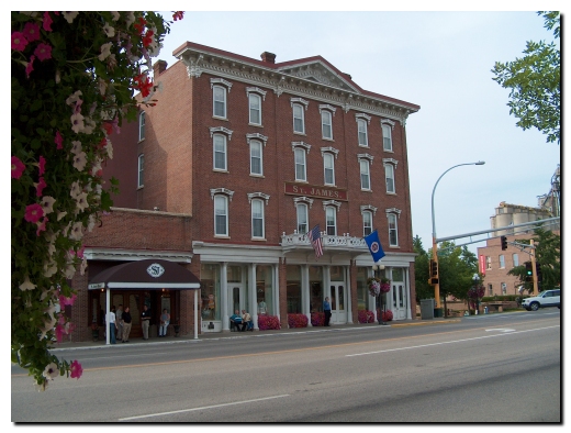 The St. James Hotel in Red Wing, MN