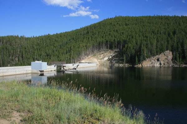 Tie Hack Reservoir Dam and Spillway